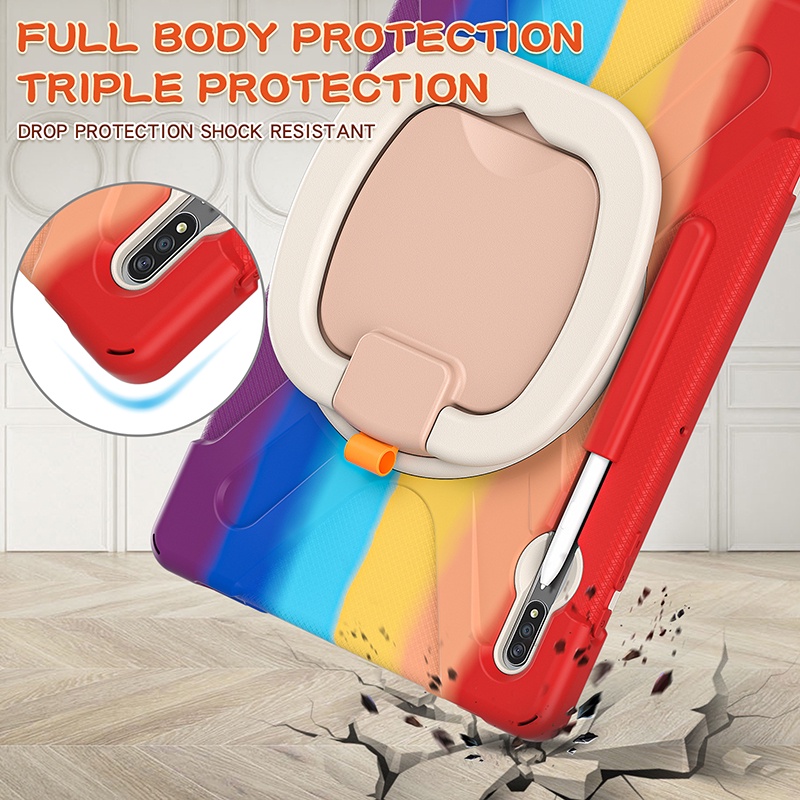 Ốp Máy Tính Bảng Chống Sốc Cho Samsung Galaxy Tab S8+ SM-X800 X806 S8 Plus 12.4" S7+ SM-T970 T975 T976 S7 FE SM-T730 T733 T735 T736