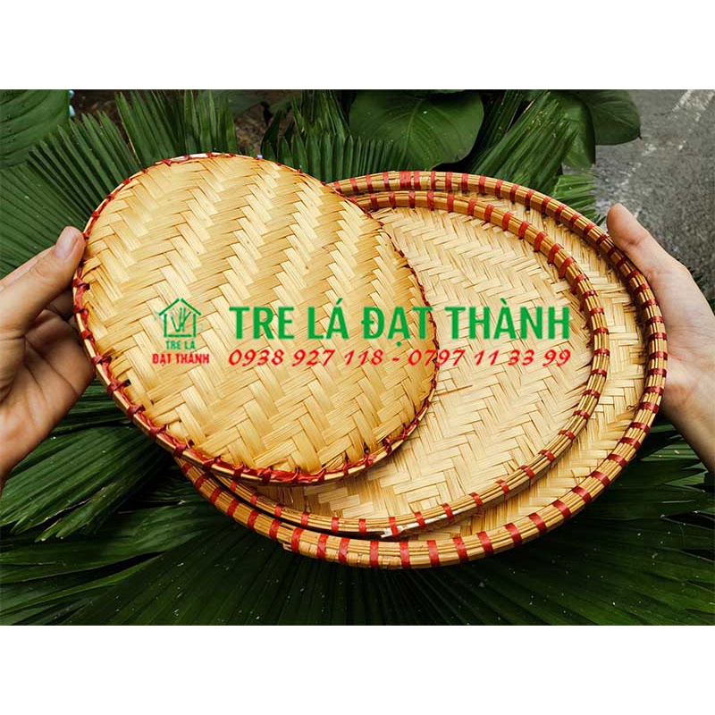 Mẹt tre dây đỏ đủ size 15,20,25,30,35,40cm
