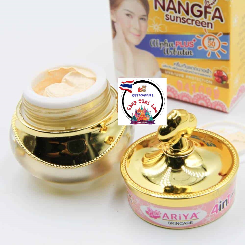 [FREESHIP] Kem chống nắng made up Nang fa thái lan