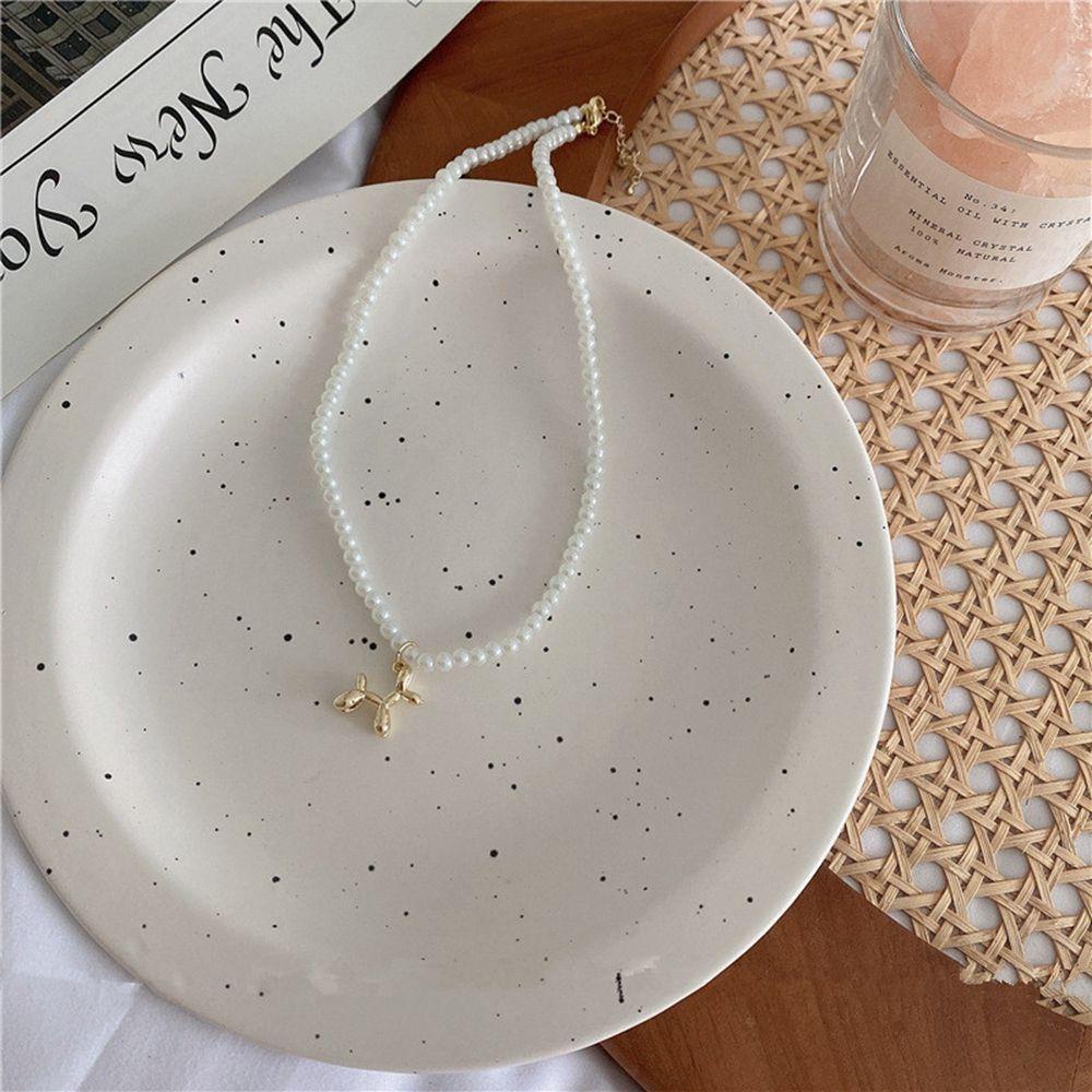 AROMA Vòng cổ Mặt Hình Chú Chó Phong Cách Hàn Quốc Sang Trọng Cho Nữ