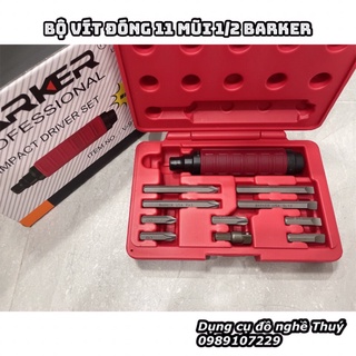 Bộ vít đóng tự động barker 11 mũi 1/2 hàng chính hãng