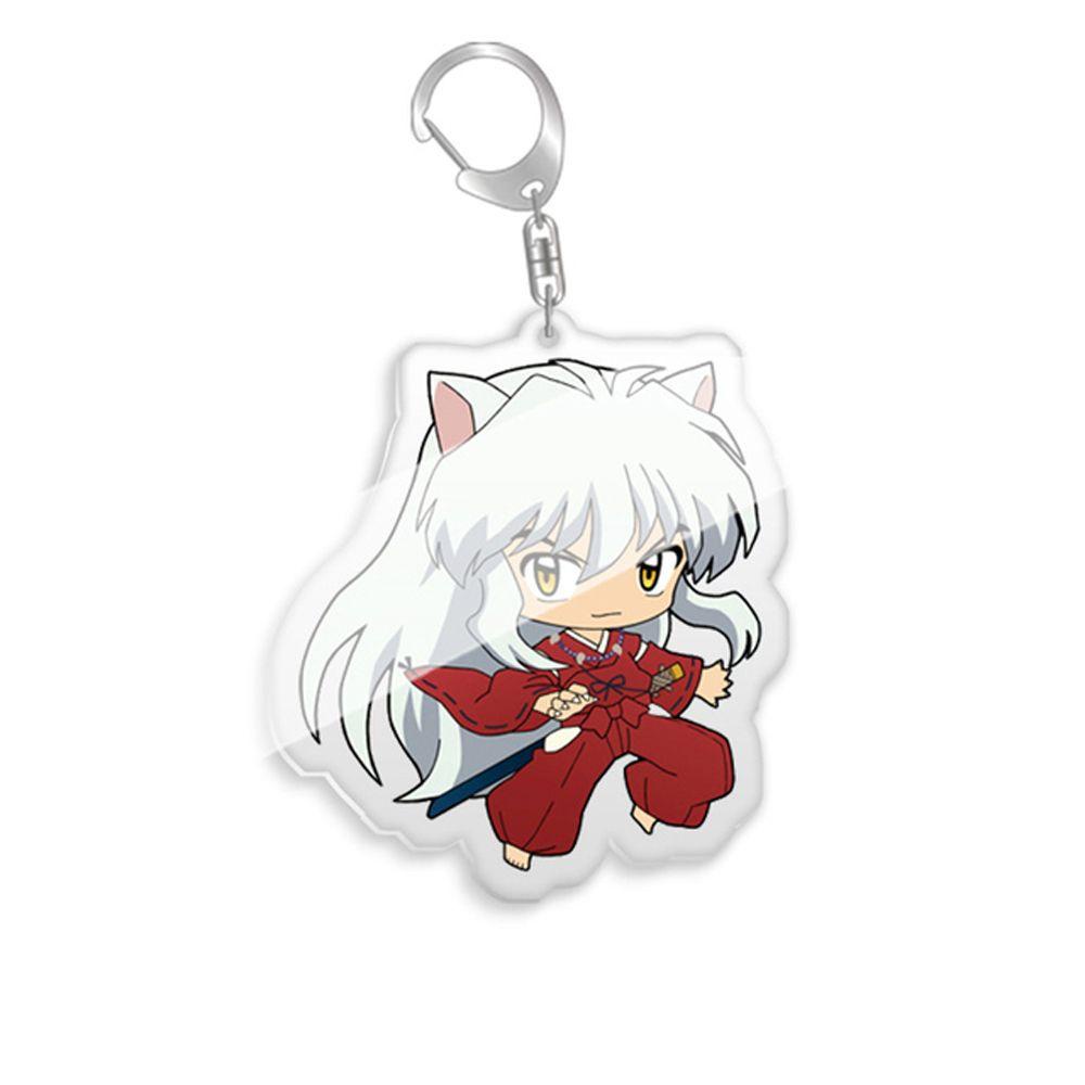 Móc Chìa Khóa Bằng Acrylic Hình Nhân Vật Hoạt Hình Inuyasha