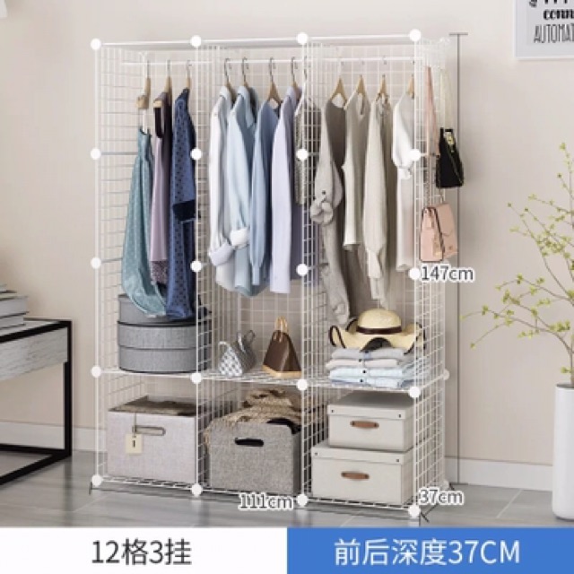 [BÁN THEO TẤM] Lưới sắt, thép lắp ghép đa năng làm giá để sách, quần áo, decor đa năng Size 35x35