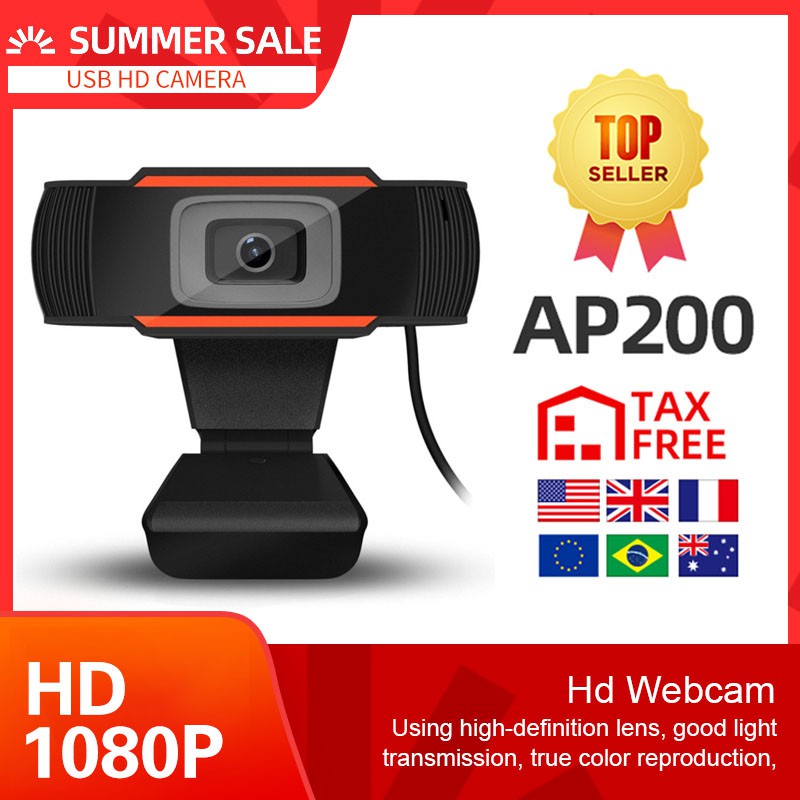 Miễn phí 64/128gb Thẻ nhớ Webcam Học trực tuyến, Live Stream Học Online Dùng Cho Máy Tính, Laptop HD