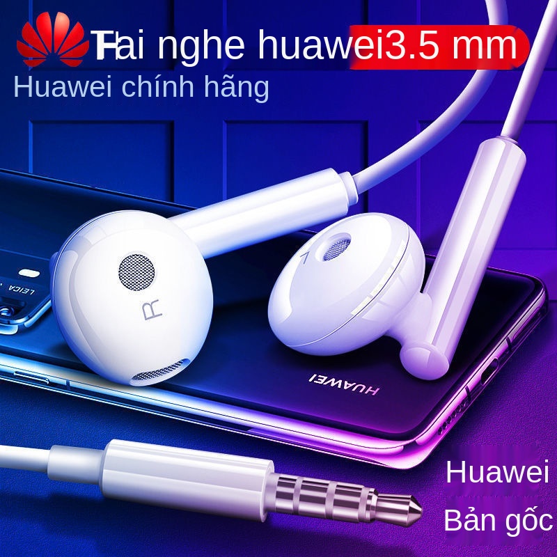 Tai nghe chính hãng Huawei AM115 bán trong tai điều khiển có dây với lúa mì 8x thưởng thức 10 vinh quang 9 lúa mì mang đ