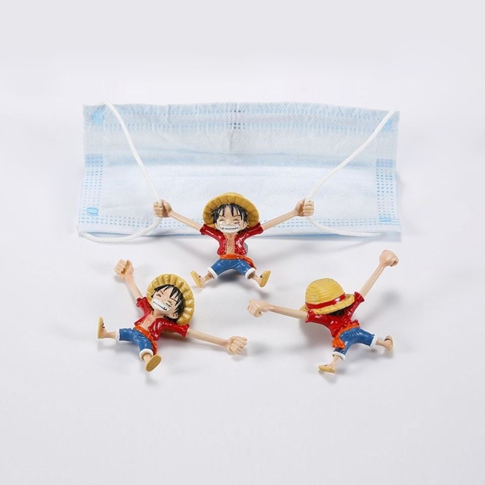 Móc Nối Dài Tai Chống Ồn Hình Hoạt Hình One Piece MIHAN1
