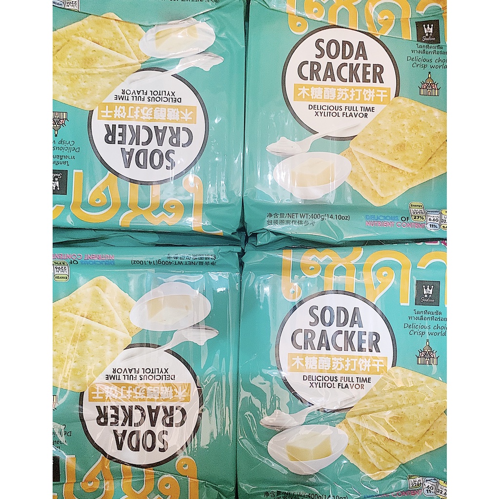 BÁNH QUY LẠT ĂN KIÊNG SODA CRACKER 400G
