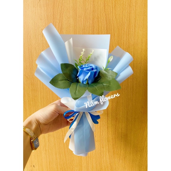Bó hoa sáp 1 bông xinh xắn
