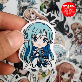 Sticker / Hình dán Sword art Online (Combo 10-50 sticker , random)