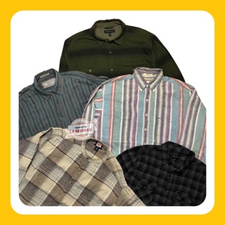Áo Flannel Mỹ 2hand