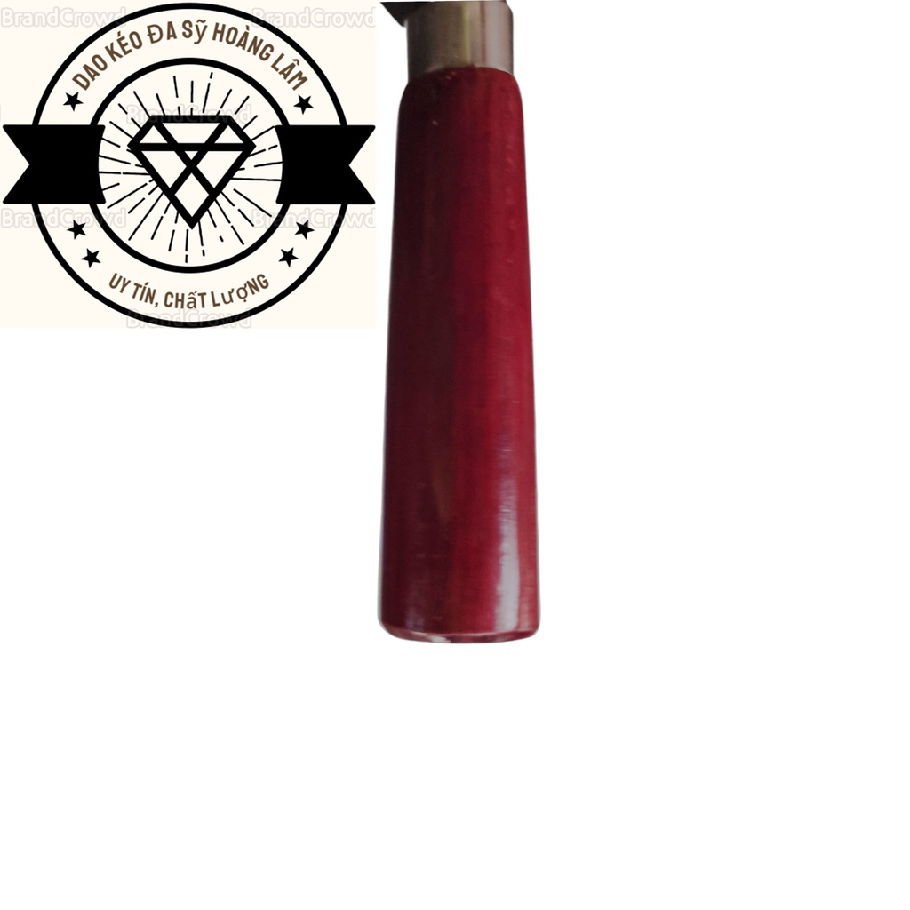 Dao thái to loại đặc biệt chuyên để thái thịt thái rau được từ nhíp xe cán gỗ lim chuyên thái thịt rau các loại-HL44