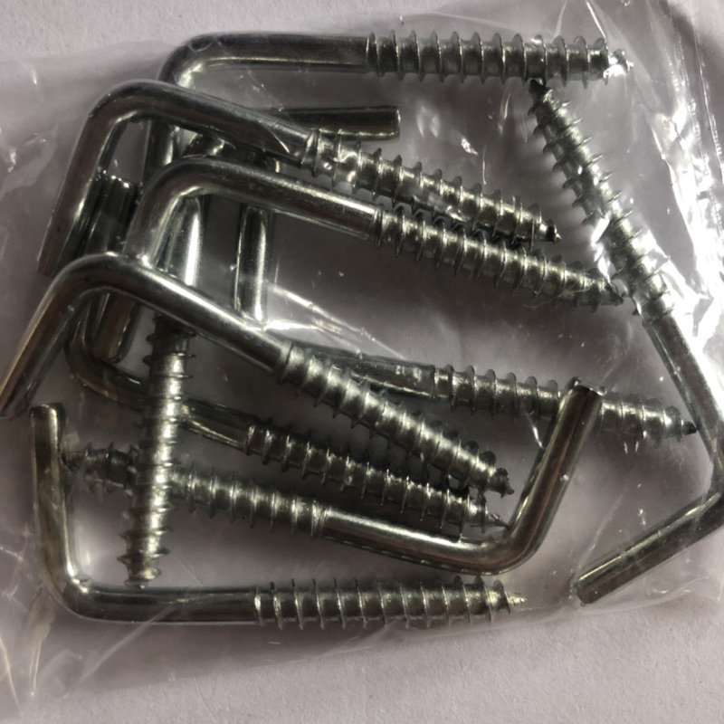 📌📌Móc chữ L-Móc màn-Móc treo đồ,treo tranh,,đủ kích thước 4p,5p,6p,8p,1 tấc