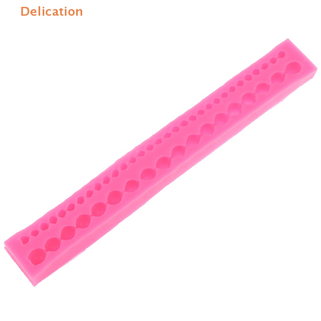 Khuôn Silicone Tạo Hình Chuỗi Hạt Ngọc Trai Trang Trí Bánh Kem