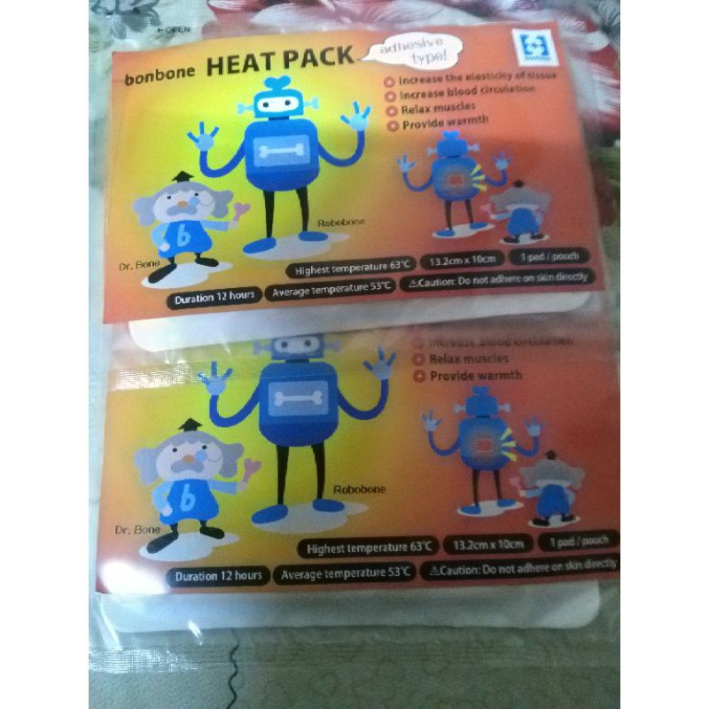 Miếng dán giữ nhiệt cơ thể Bonbone Heat pack