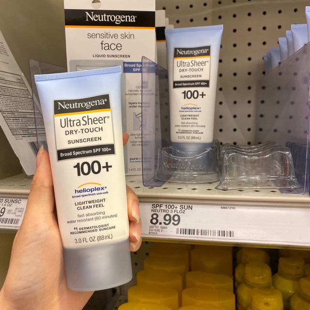 Kem Chống Nắng Neutrogena Ultra Sheer SPF 100 PA