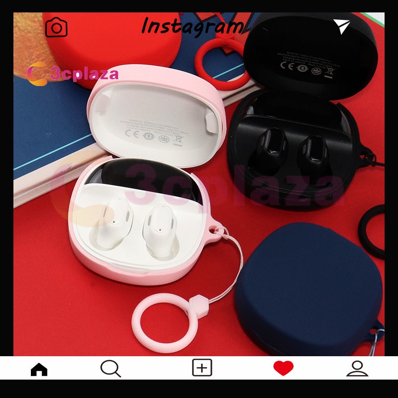 🌟3c🌟WMP01 Baseus WM01 PLUS TWS  New Silicone Case Cover Dust-proof Protective Case for WM01 plus Case cover
