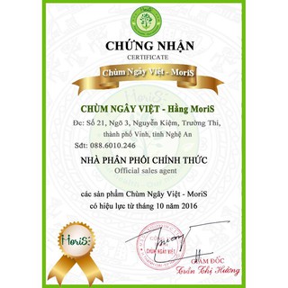 VIÊN RAU CHÙM NGÂY MORIS