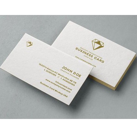THIẾT KẾ MIỄN PHÍ - DANH THIẾP ÉP KIM SANG CHẢNH THỂ HIỆN ĐẲNG CẤP
