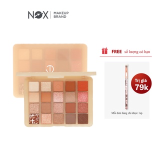 Bảng phấn mắt NOX 20 màu dễ tán lâu trôi 20g