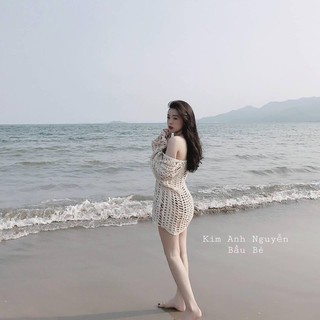 áo lưới mặc ngoài bikini