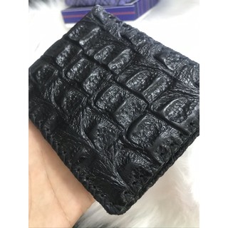 ♥️FREESHIP♥️ Ví Bóp Nam Da Cá Sấu Siêu Bền [ 100% ảnh thật da thật ]
