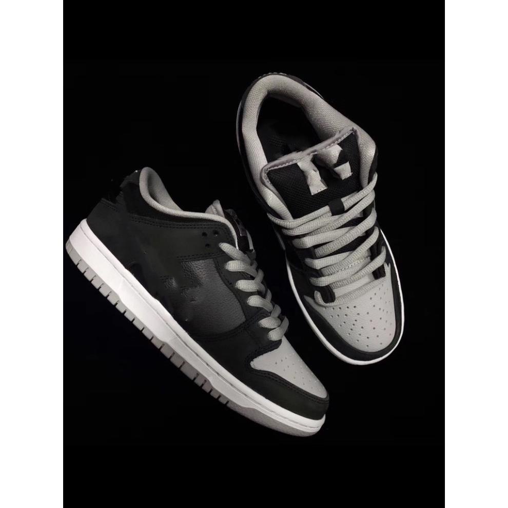 👟👟Giày Sneaker Nike SB Dunk Low Jpack Shadow  hàng siê.u cấ.p màu đen kèm dây hàng chuẩn