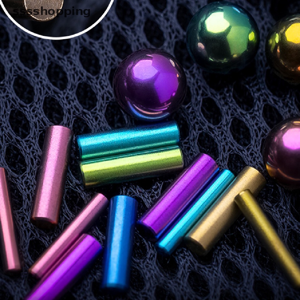 Con Quay Đồ Chơi Fidget Spinner Bằng Titan Nhiều Màu Sắc Dùng Khi Đi Cắm Trại Ngoài Trời EDC