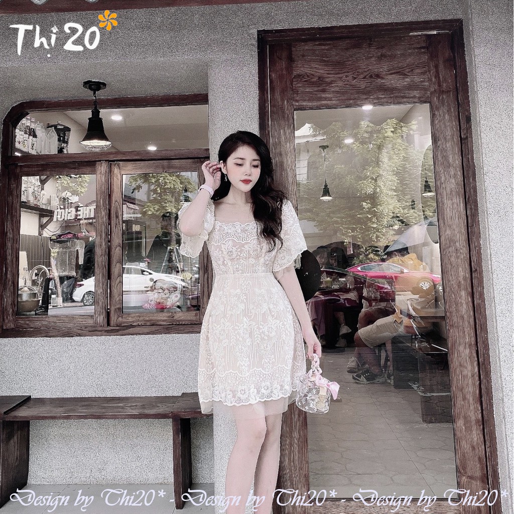 Đầm dự tiệc ren, cánh tiên V3979, thời trang thiết kế Thi20* phù hợp đi làm, đi sự kiện, đi tiệc, đi chơi, đi biển | BigBuy360 - bigbuy360.vn