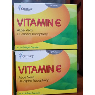 hộp 30 viên vitaminE dài .