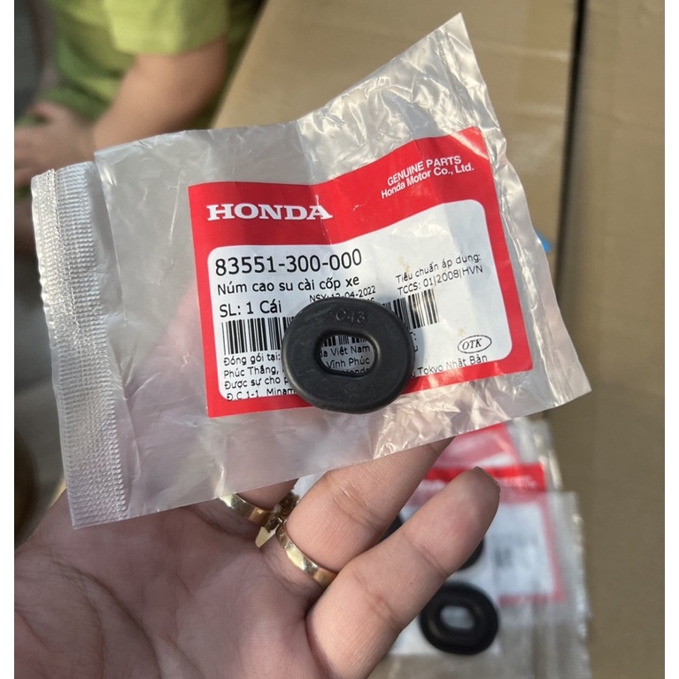 Bộ 6 cục cao su sườn gắn wave chính hãng honda
