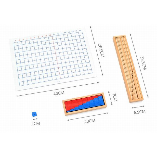 Giáo cụ Montessori - Bộ cộng trừ Montessori