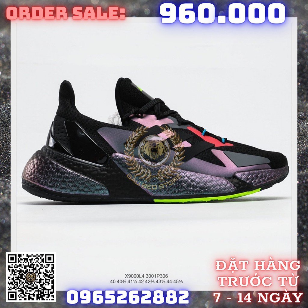 GIÀY SNEAKER MÃ SẢN PHẨM_adidas Boost X9000L4 NHIỀU MÀU PHONG CÁCH FULLBOX + FREESHIP