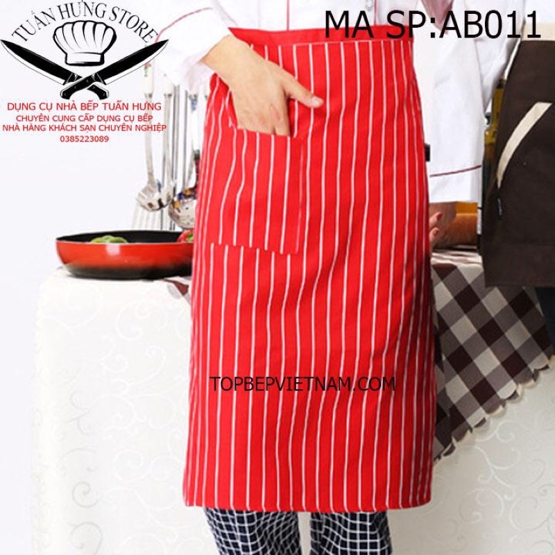 Tạp dề,tạp zề đầu bếp ab24