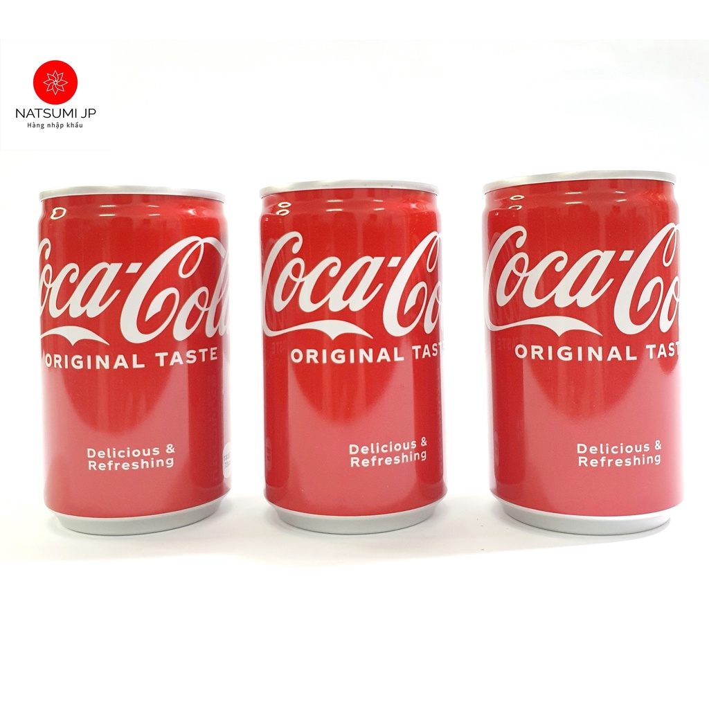Thùng 30 lon Coca-cola mini nội địa Nhật Bản ( Date T4/24)