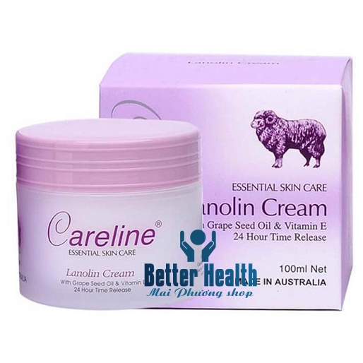 Kem dưỡng da NHAU THAI CỪU Lanolin Careline Của Úc | BigBuy360 - bigbuy360.vn