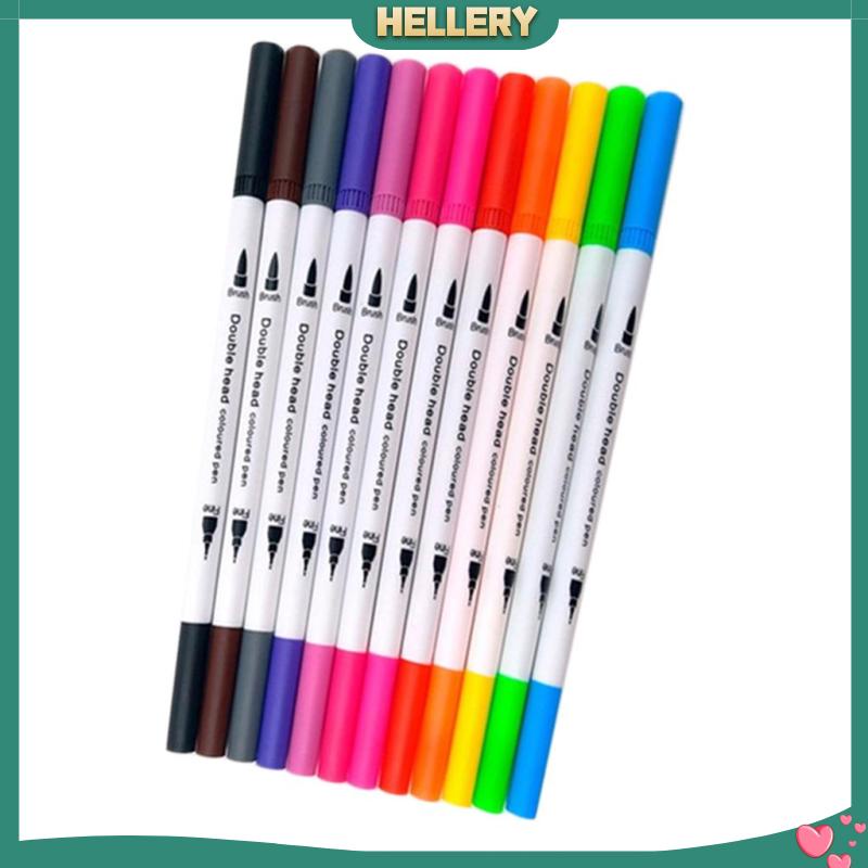 Bộ Cọ Hai Đầu Dùng Vẽ Tô Màu Tiện Dụng