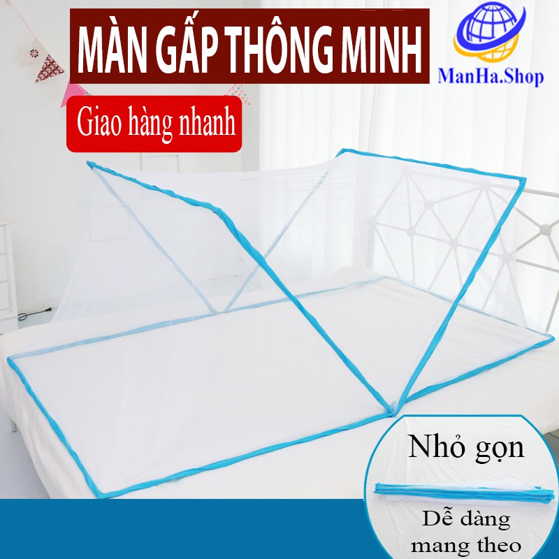 Màn Lưới Chống Muỗi Gấp Gọn Tiện Dụng Cho Người Lớn Và Trẻ Em, Màn Chụp Gấp Gọn Thông Minh