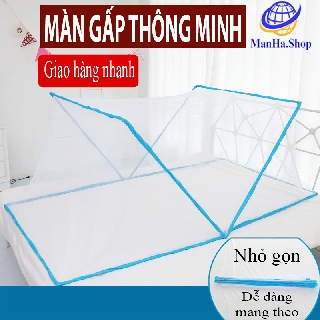 Màn Lưới Chống Muỗi Gấp Gọn Tiện Dụng Cho Người Lớn Và Trẻ Em, Màn Chụp Gấp Gọn Thông Minh