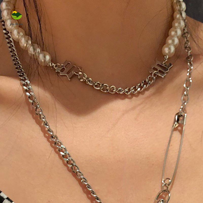 vòng cổ Hợp Kim Mặt Hình Trái Tim Đính Đá Xinh Xắn Cho Nữ