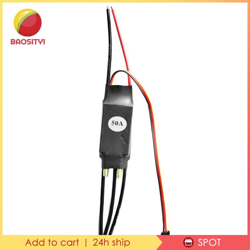 Bộ Điều Khiển Tốc Độ Không Chổi Than 30A / 50A / 80A / 100A Cho Tàu Thuyền Điều Khiển Từ Xa 30A