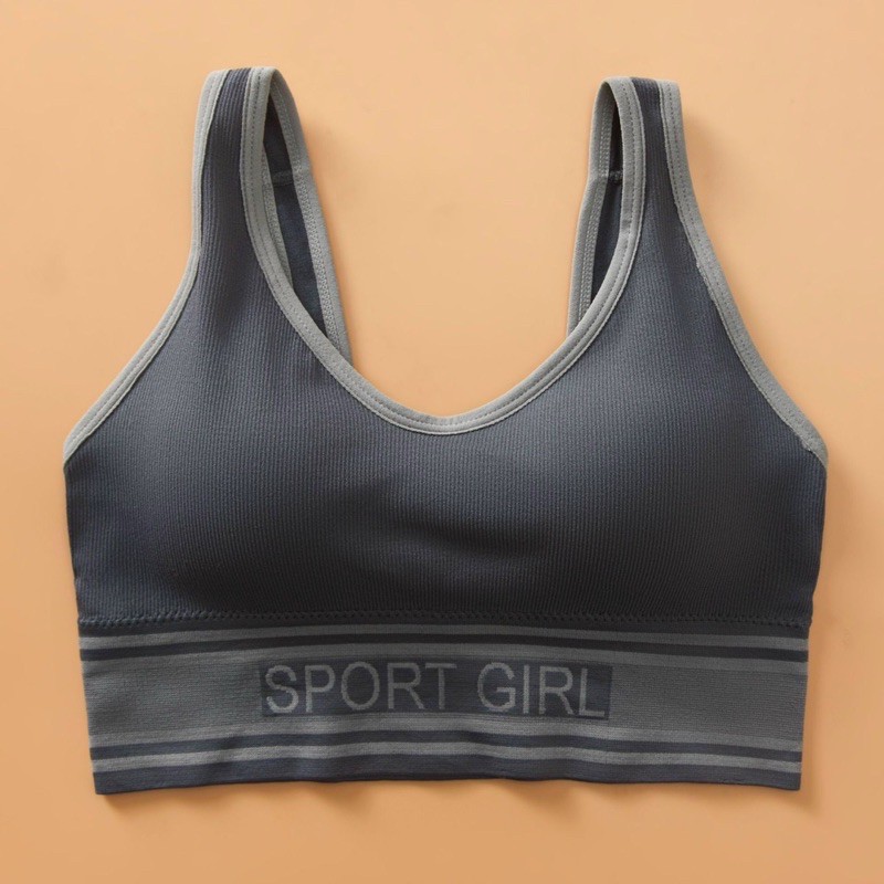 Áo bra tập gym , áo sport girl , sẵn mút