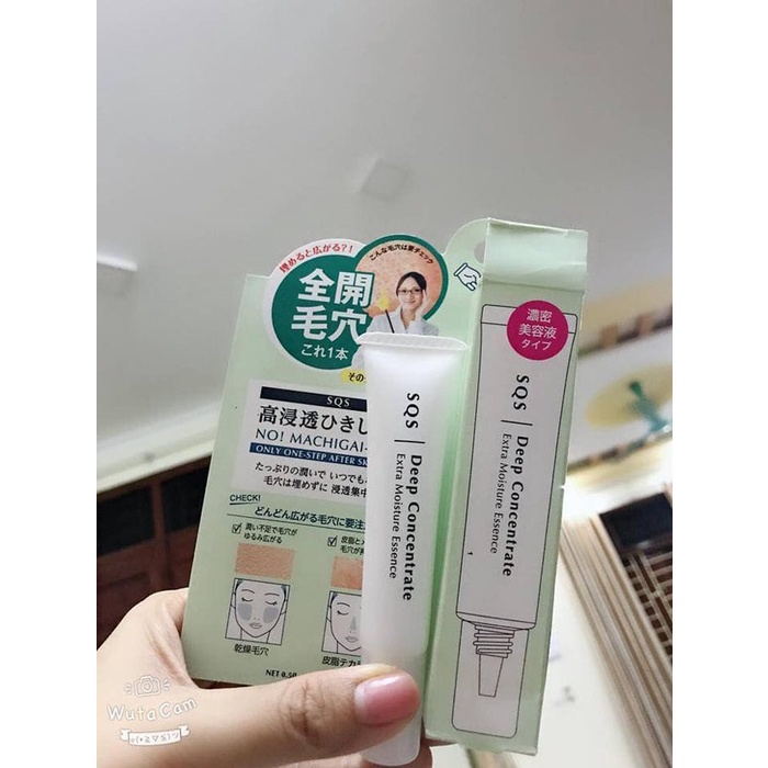 Kem thu nhỏ lỗ chân lông SQS Deep Concentrate Nhật Bản 15ml