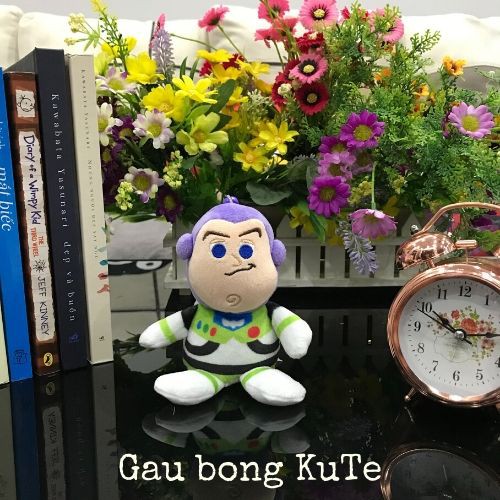 Gấu bông Buzz Lightyear nhân vật trong phim Toy Story móc khoá