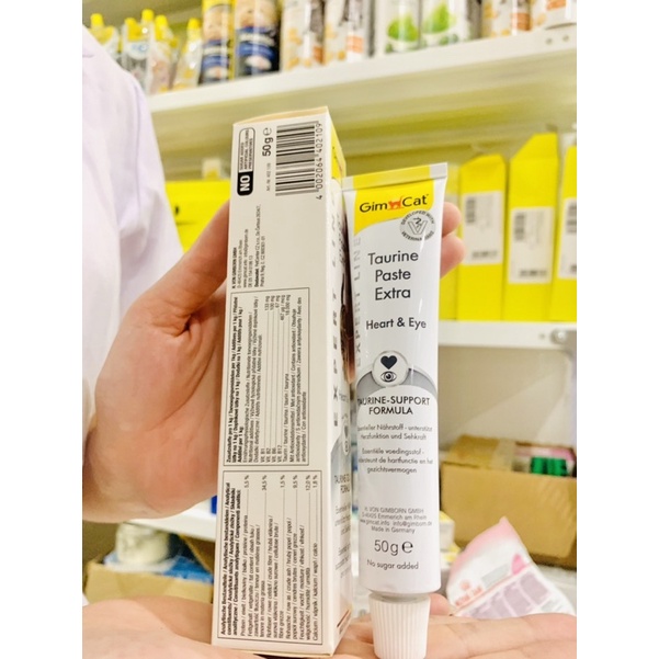 GEL TAURINE PASTE EXTRA GIMCAT 50G CHO MÈO GIÁ CỰC RẺ