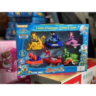 [Mô hình đồ chơi] Đội chó cứu hộ bộ 6 con cho bé