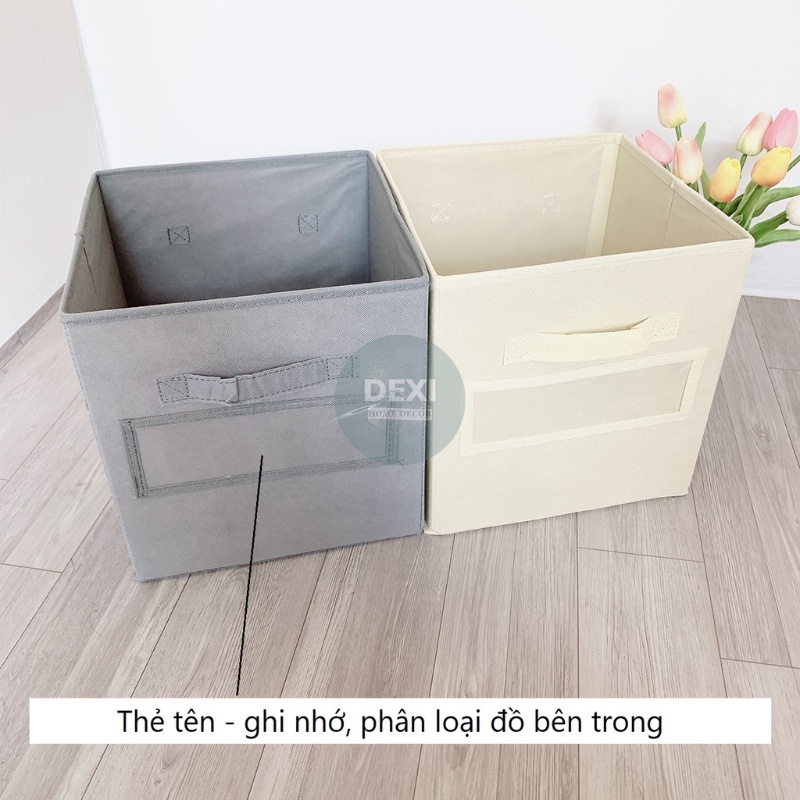 Hộp đựng quần áo, đựng đồ đa năng, gấp gọn, có khung cứng cáp, chắc chắn