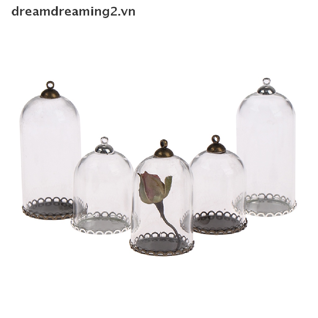 Lọ Thủy Tinh Có Nắp Trang Trí Nhà Búp Bê