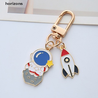 Móc khóa kiểu tàu vũ trụ hành tinh phi hành gia dễ thương