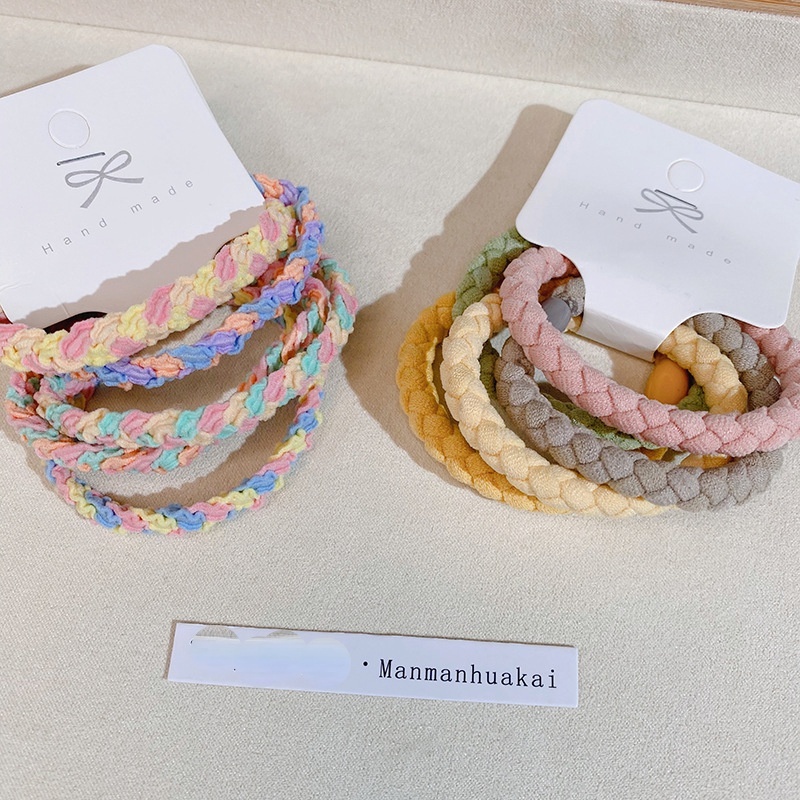 Set 5 Dây BuộC TóC NhiềU MàU SắC ThờI Trang Cho Nữ