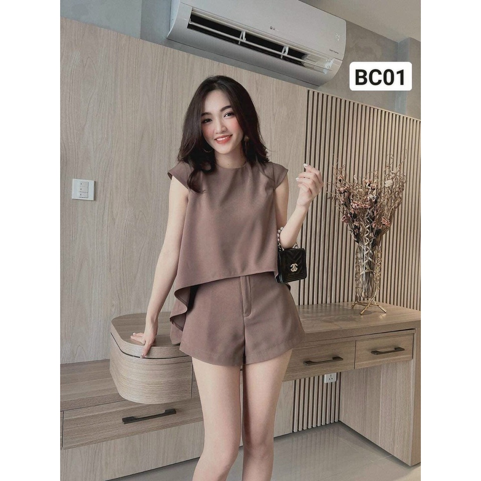 Set Bộ Áo Và Quần Ngắn Xinh Xắn Rose Boutique
